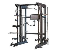 Multistazione Smith ION Fitness IF1000 - 110 kg di dischi olimpionici - Barra per le trazioni