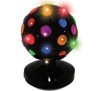 Multistore 2002 - Sfera rotante illuminata per discoteca, 9 LED, Ø 20 cm