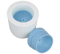 Multistrato Macchina per Ghiaccio a Sfera, Macchina per Cubetti Rotondi in Silicone Macchina per Palline di Ghiaccio Grandi Dimensioni per Bevande Cocktail Caffè Freddo (Blu)