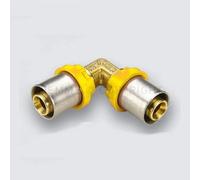 Multistrato per gas - raccordo gomito curva 20 mm