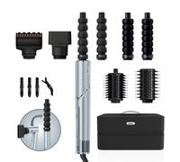 Multistyler Shark Flexstyle HD476WHEU 4-in-1 4 teste arricciate + pettine caldo Argento metallizzato - Nouvo