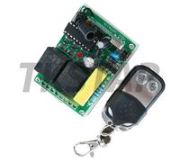 Tkstar 2-Kanal 230V Radio Interruttore Tasto Ricevitore + Trasmettitore Manuale