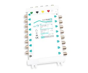 Multiswitch compatto Fracarro SWP516TS a 5 ingressi 16 uscite 287520