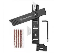 Multitool 8-Bit Nero Bici: Smagliacatena, Ripara Tubeless, 71g - Compatto & Essenziale