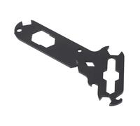 Multitool, Acciaio 14 in 1 Strumenti di Rigger Separati tra Cui Aprire le Spogliarelliste per Noci Ad Ala per le per Auto per Roulotte, Nero, con Strumenti di Fase, per la