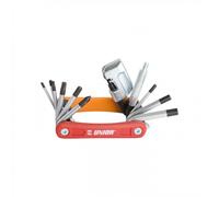 Multitool Bici Euro 13: Brugola, Torx, Smagliacatena, Cacciavite PH1, Chiave Valvole