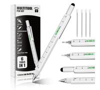 Multitool Penna Regalo per Uomo, Calza per Papà, Fantastici Gadget per Marito, Lui, Regali di Compleanno, Ingegnere Ufficio, Falegnameria