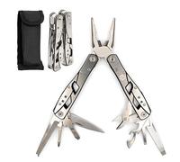 Multitool Plier - 12 In 1 Stainless Steel Pocket Multi Tool With Durable Sheath For Camping, Survival Gear - Safety Locking Camping Accessories With Cutter, Bottle Opener, Screwdriver by Hayvenhurst