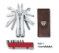VICTORINOX SWISSTOOL SPIRIT X PLUS + FODERO IN PELLE - 35 FUNZIONI
