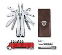 Multitool Victorinox SwissTool Spirit X Plus Ratchet con custodia in pelle