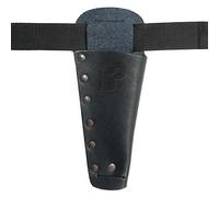 Multiuso/2 Nero- Portaforbici in Vero Cuoio, Rivetti Bruniti, Fatto a mano in Italia, Cintura non Inclusa