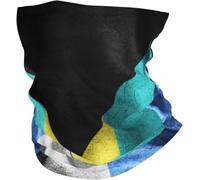 Multiuso Bandana America Flag Laos Lao Flag Ghetta da Collo Passamontagna 26X30cm per Yoga,Escursionismo,Arrampicata