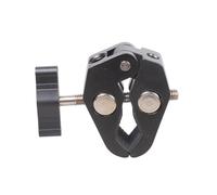 Multiuso Camera Mount Morsetto 50mm Grip Due Porta Filettata Per Treppiedi Studio Gear Studio Luce Ombrelli Holder Clamp