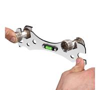 multiuso - Chiavi di livellamento per soffione doccia - portatile per riparazione bagno per viti esagonali da 8 mm, 10 mm, 12 mm, 14 mm, 17 mm, 23 mm, 30 mm