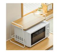 Multiuso Cucina Controsoffitto Microonde Stand Forno Rack Scaffale Salvaspazio per la cottura Sotto-lavello Soluzione di stoccaggio Cucina e n.