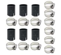Multiuso Home Office Sedia da Scrivania Sollevamento a gas alternative come 6 clip di fissaggio in plastica e 12 morsetti metallici accessori sedia stabilizzatori cilindri