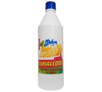 Multiuso Igienizzante al limone, acqua ossigenata 0,5% e semi di pompelmo, LIMIALCOOL 1000 ml, per superfici lavabili, vetri, piani d'appoggio, efficace contro molti virus
