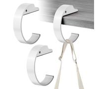 Multiuso: questo gancio è ideale per appendere diversi Utilizzato multiuso: questo gancio è ideale per appendere le pendenze in modo che le scrivanie rimangano organizzate e uguali