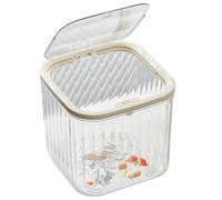 Multiuso Tiny Trash Can, Smart Space Management Desktop Cosmetics Organizer | Contenitore cosmetico per la polvere per la sala degli dormitorio, carta rottamata per il trucco, spazzola per il