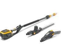 Multiutensile a batteria STIGA MT 500e, potatore e tagliasiepi, telescopico, con batteria e caricabatteria inclusi