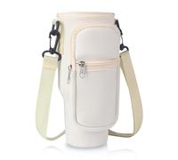 MultiValue Porta Borraccia con Tracolla per Stanley Cup, Porta Bottiglia D'acqua alla Moda con Tracolla e Tasca per Telefono Borsa per Bottiglia D'acqua Adatta a Bicchieri Stanley da 40oz