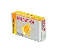 Wellvit Multivitaminico orosolubile Multivit 400 naturale con acido folico Antiossidante 30 cpr