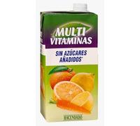 Multivitaminas Bevanda di Succo di Frutta Concentrato, Senza Zuccheri Aggiunti, Gusto Limone e Arancia, 1 Litro, Liquido, pack 5
