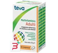 MULTIVITAMINICO ADULTI TEVA 30 COMPRESSE 30 G
