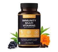 Multivitaminico Boldfit per uomini e donne (120 compresse) con probiotici vit...