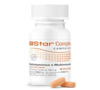 Multivitaminico Completo Sustar Complex - 23 Elementi - 60 Cpr STARDEA | Vitamine C, D E K, Calcio, Magnesio, Ferro, Zinco E Biotina Per Capelli E Unghie - Programma 2 Mesi