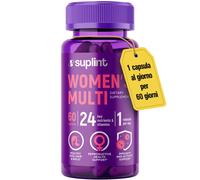 Multivitaminico Donna Completo Integratore con Vitamine A Z Biotina Zinco Ferro