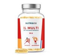 Multivitaminico Multiminerale 25 Vitamine e Minerali con Vitamina A B C D3 E K2