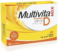 MultivitaMix Vitamina D2000 UI Integratore alimentare 60 Compresse