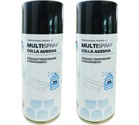 Multyspray - Nuova Colla Spray per Pannelli Fonoassorbenti 400 Ml (Confezione 2