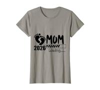 Mum 2026 Loading genitori bambino piede Maglietta