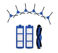 Mumaxun Kit di accessori di ricambio compatibile con aspirapolvere Eufy G40 G40 Hybrid+ RoboVac (6 spazzole laterali, 2 filtro, 1 spazzola principale)