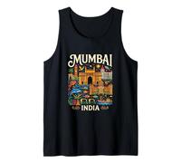 Mumbai India Viaggio Souvenir Città Regalo Canotta
