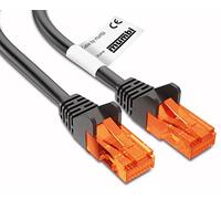 mumbi 23516 Cat.5e S/FTP Cavo di Rete Ethernet Patch con connettori RJ-45 20.0m, Nero