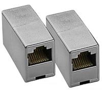 mumbi Cat.5e Ethernet Modular Coupling / RJ45 Presa / adattatore per cavo di rete per cavo CAT.5e (2 pezzi)