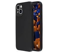 mumbi Custodia compatibile con iPhone 13 Mini, con doppia presa, colore: Nero