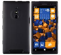 mumbi Custodia compatibile con Nokia Lumia 830, nero