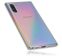 mumbi Custodia in TPU compatibile con Samsung Galaxy Note 10, chiaro trasparente