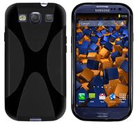 mumbi Custodia in X-TPU compatibile con Samsung Galaxy S3 (i9300)/S3 Neo, nero