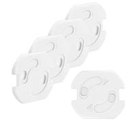 mumbi Juego de 5 dispositivos de seguridad para niños para enchufes - Protección de enchufes con mecanismo de giro