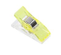 mumbi Mollette in Tessuto, Giallo, 100 Pezzi