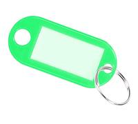 mumbi Portachiavi unisex per etichettatura, confezione da 20, Verde, Taglia unica, Classico