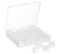 MumdoYAL 25 Pezzi accessori macchina da cucire,accessori cucito ， Macchina da Cucire Bobine Universali Cucito Bobina per Macchine da Cucire con Scatola. (plastica)