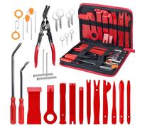 MumdoYAL 28 Stück Attrezzi Officina Meccanica Auto,Pallet in Plastica,Attrezzatura Officina,Zubehör Befestigung Clips Removal Reparatur Werkzeuge