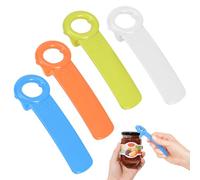 MumdoYAL 4 Pezzi Apribottiglie in Plastica ABS, Apri Barattoli Manuale, Ideale per Bar, Strumento per Aprire Bottiglie e Vasetti,Ristorante,Cucina e Campeggio