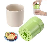 MumdoYAL Grattugia per frutta in plastica, grattugia per mele per tritare frutta,grattugia manuale, carote e altri frutti e verdura